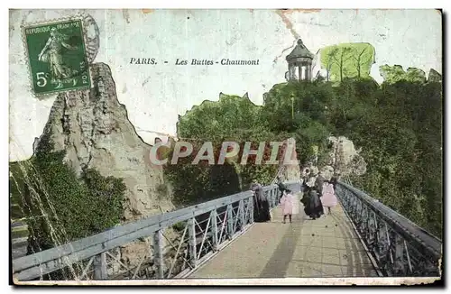 Cartes postales Paris Les Buttes Chaumont