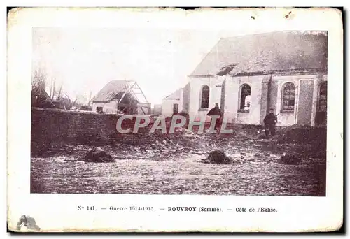 Ansichtskarte AK Rouvroy Cote de L Eglise