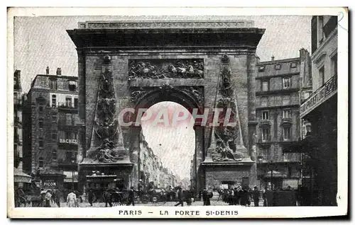 Cartes postales Paris La Porte St Denis