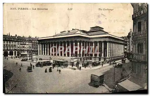 Cartes postales Paris La Bourse