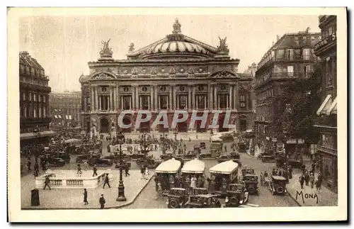 Ansichtskarte AK Les Petits Tableaux De Paris La Place de L Opera