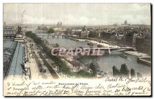 Cartes postales Panorama de Paris