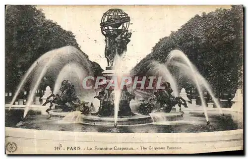 Cartes postales Paris La Fontaine Carpeaux