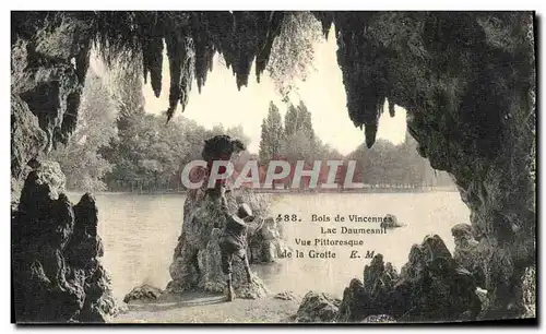 Cartes postales Paris Bois de Vincenne Lac Daumesnil Vue Pittoresque