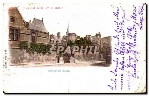 Ansichtskarte AK Paris Chocolat de la Cie Coloniale Musee de Cluny