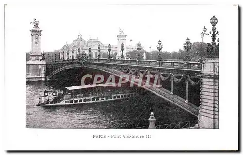 Ansichtskarte AK Paris Pont Alexandre III Maggi