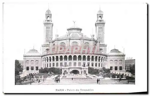 Cartes postales Paris Palais du Trocadero