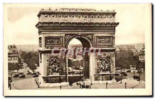 Ansichtskarte AK Notre Beau Paris Arc De Triomphe de l Etoile