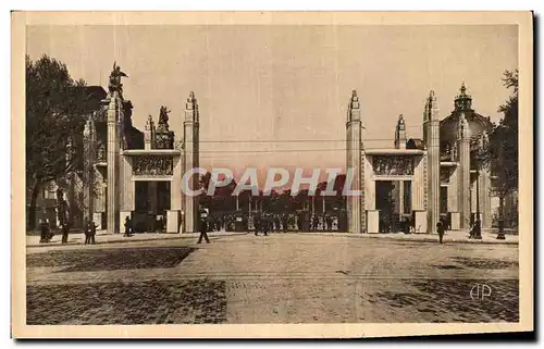 Cartes postales Paris Expostition des Arts Decoratifs Porte d honneur