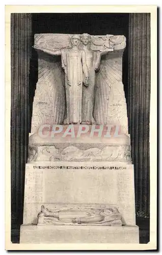 Cartes postales Paris Le Pantheon Aux heros Inconnus aux Martyrs Ignores Morts Pour la Fance