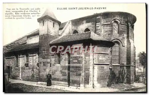 Cartes postales Paris Eglise Saint Julien Le Pauvre