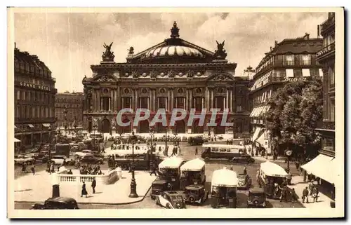 Ansichtskarte AK Paris en Flanant Place de L Opera