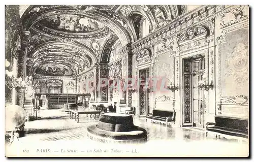 Cartes postales Paris Le Senat La Salle du Trone