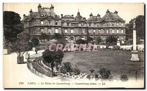 Cartes postales Paris La Palais du Luxembourg