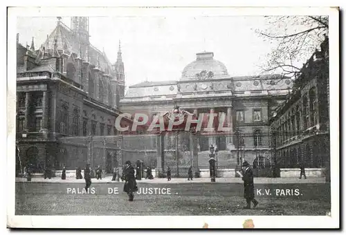 Cartes postales Paris Palais De Justice