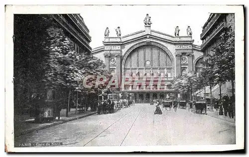 Cartes postales Paris Gare du Nord