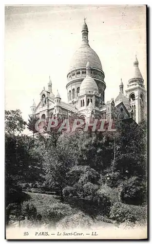 Cartes postales Paris Le Sacre Coeur Montmartre