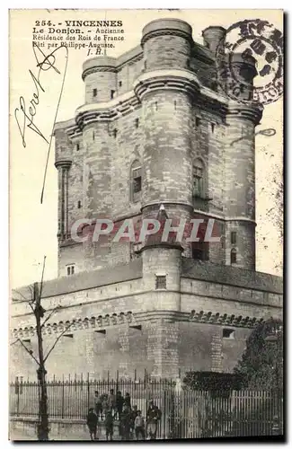 Ansichtskarte AK Paris Vincennes Le Donjon Enfants