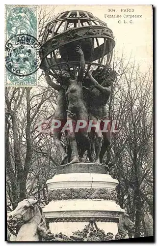 Cartes postales Paris Fontaine Carpeaux