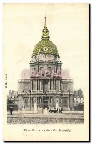 Ansichtskarte AK Paris Dome des Invalides