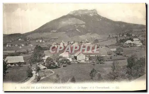 Cartes postales Route De la Grande Chartreuse Le Sappey et Le Chamechaude