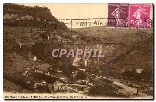 Cartes postales Salins Les Bains Vue Generale