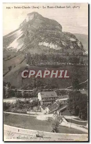 Cartes postales Saint Claude Le Mont Chabout