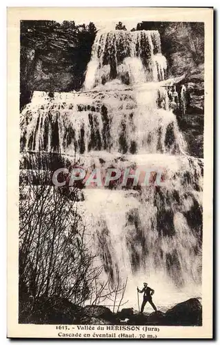 Cartes postales Vallee du Herisson Cascade en Eventail
