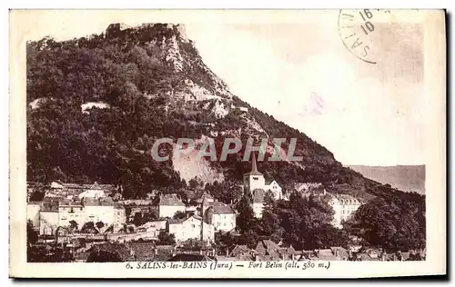 Cartes postales Salins Les Bains Fort Belin