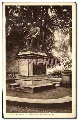 Cartes postales Arbois Statue De Pasteur