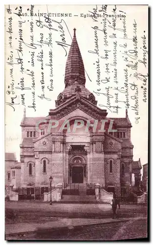 Cartes postales Sainte Etienne Eglise St Francois