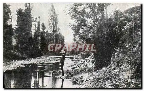 Cartes postales Les bords de la Coise pres de St Galmier