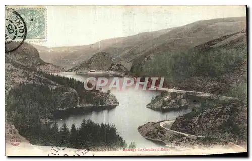 Cartes postales Rochetaillee Barrage du Gouffire d Enfer