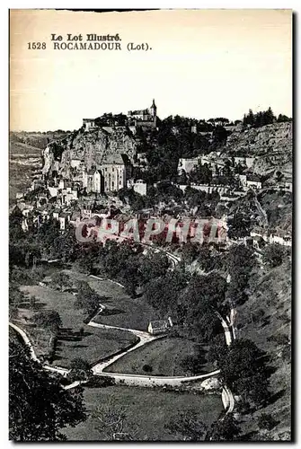 Cartes postales Le Lot Illustre Rocamadour