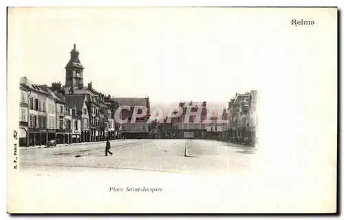 Cartes postales Reims Place Saint Jacques