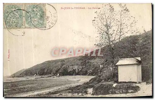 Cartes postales St Jean Le Thomas Les Falaises