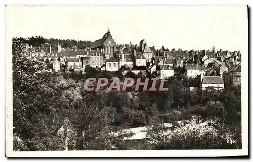 Cartes postales Mortain Vue Sur La Collegiale