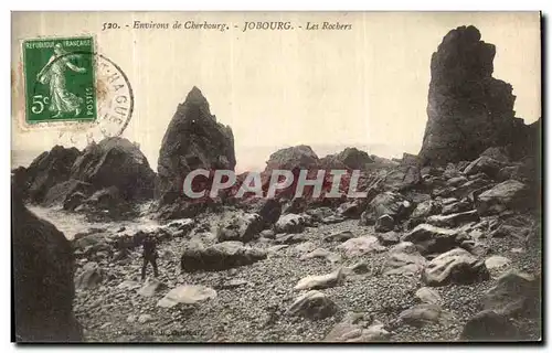 Cartes postales Environs de Cherbourg Jobourg Les Rochers