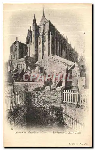 Cartes postales Abbaye du Mont Saint Michel