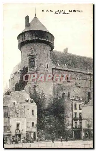 Cartes postales Laval La Donjon du Chateau