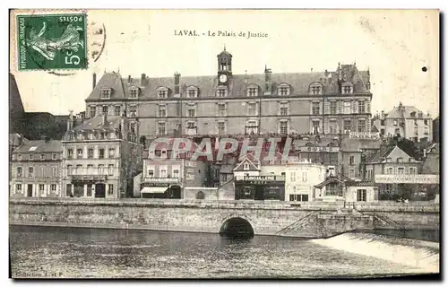 Cartes postales Laval Le Palais de Justice