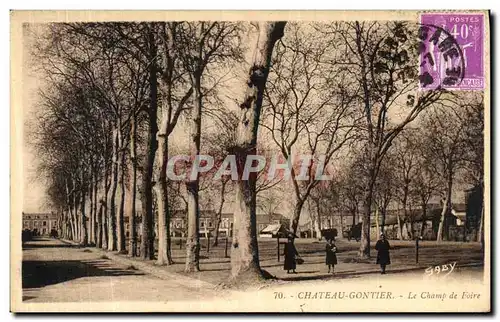 Cartes postales Chateau Gontier Le Champ de Foire