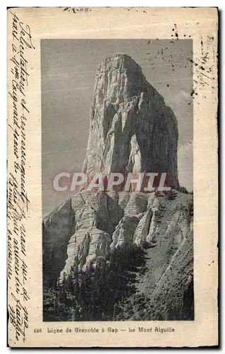 Cartes postales Ligne de Grenoble a Gap Le Mont Aiguille