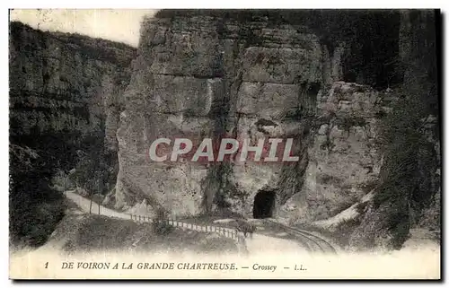 Cartes postales De Voiron A La Grand Chartreuse Crossey