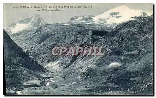 Cartes postales Le Dome de Chasseforet et La Dent arrachee Vus d Entree Deux Eaux