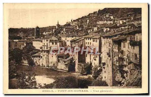 Cartes postales Pont En Royans Vue Generale