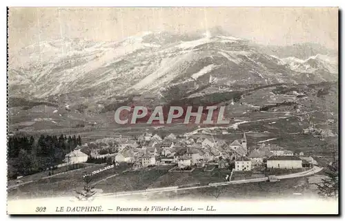 Cartes postales Le Dauphine Panorama de Villard de Lans