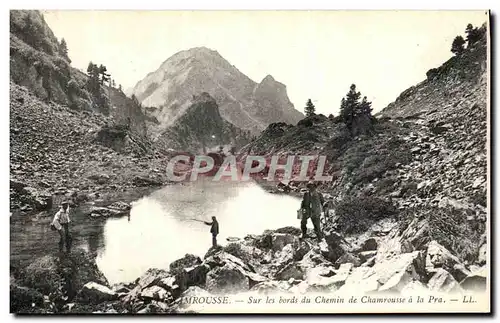 Cartes postales Mrousse Sur les Bords du Chemin de Chamrousse a la Pra