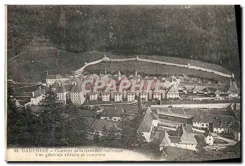 Cartes postales Charteuse Couvennt de la Vue Generale