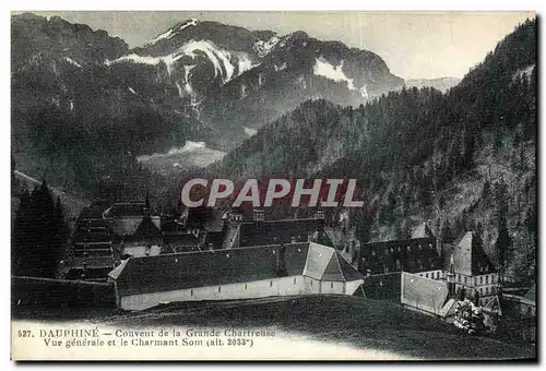 Cartes postales Couvent de la Grande Chartreuse Vue Generale